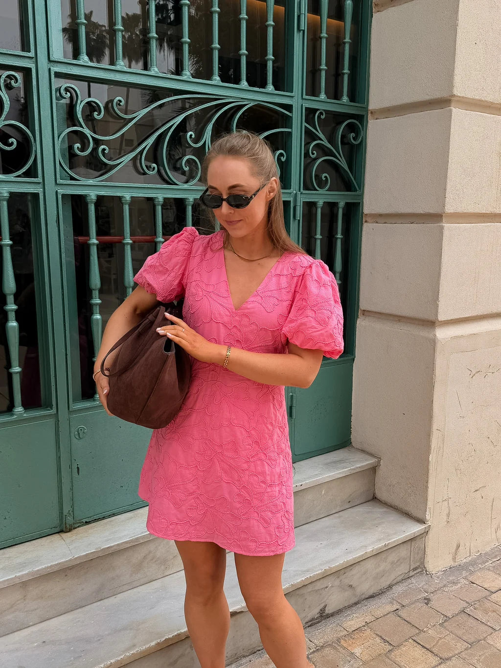 VMANN Short Dress - Pink Cosmos